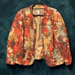 Red and Gold Party Blazer